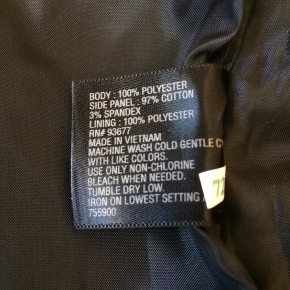 Black & White Lined Worthington Skirt Size 14 - Picture 6 of 11